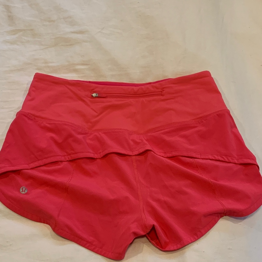 lululemon athletica Women's Vibrant Pink Athletic Shorts